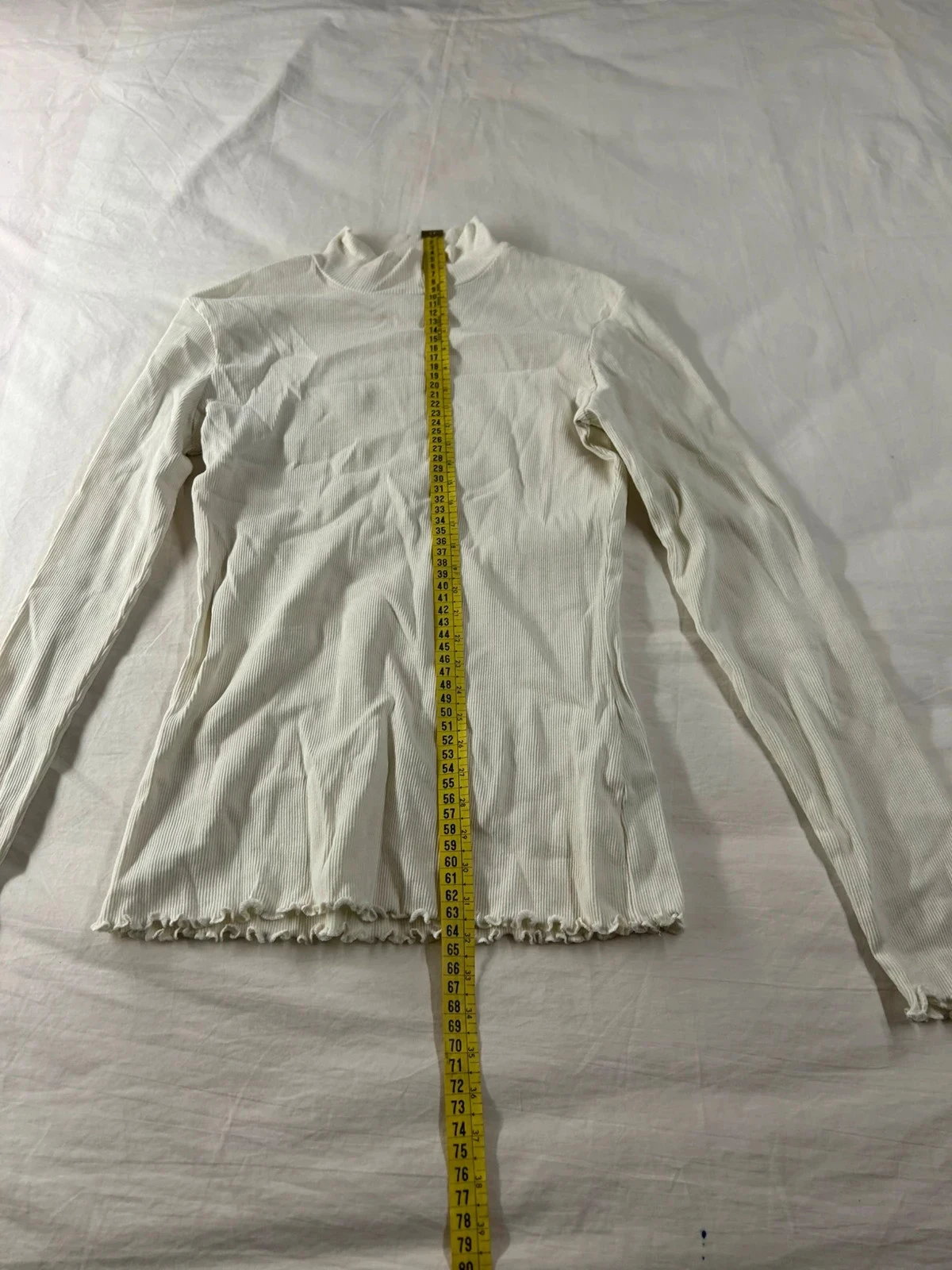 Creamy white long-sleeve blouse by In Extenso – photo 6
